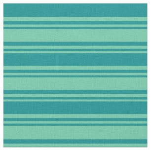 Tecido Padrão de Linhas/Stripes de Cano Escuro e Aquamari