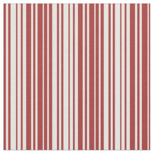 Tecido Padrão de Linhas/Stripes de Creme Castanho e Mint