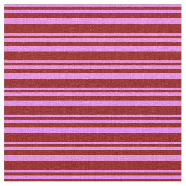 Tecido Padrão de Linhas/Stripes Vermelhas Violetas e Escu (Detalhe)
