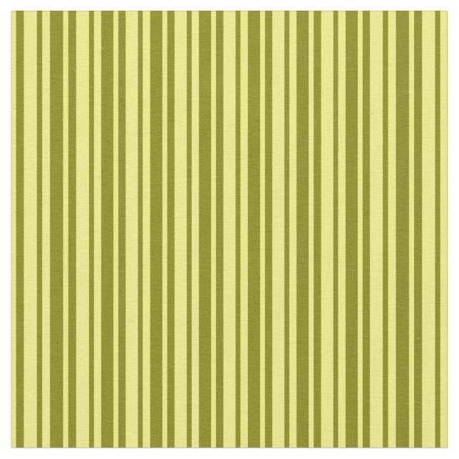 Tecido Padrão de Linhas Verde e Amarelo (Detalhe)