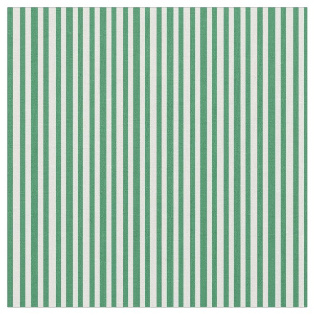 Tecido Padrão de Linhas Verde e Branco (Detalhe)