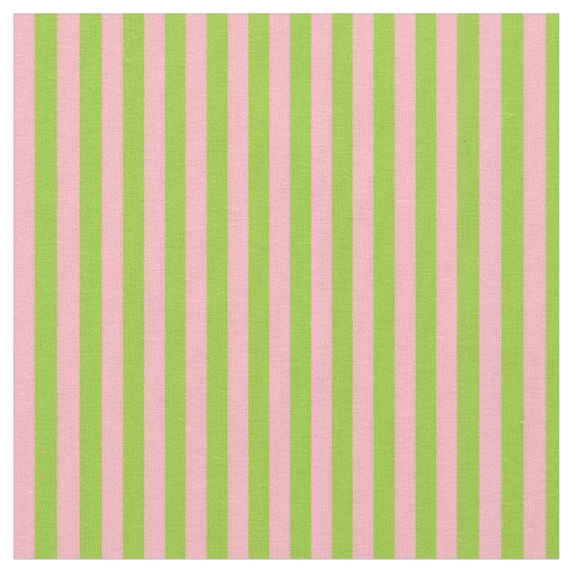 Tecido Padrão de Linhas Verde e Rosa claro (Detalhe)