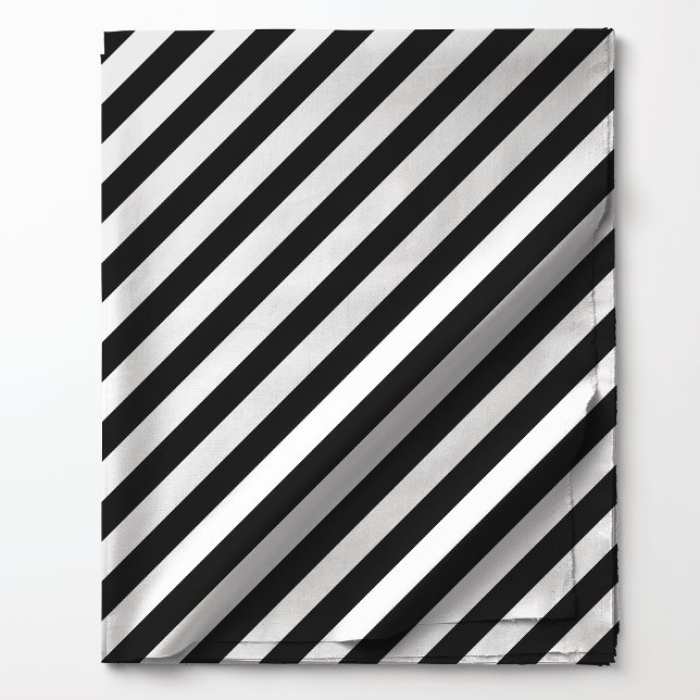 Tecido Padrão de Listras Diagonais Pretas (Criador carregado)