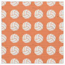 Padrão de Madeira de Voleibol Laranja