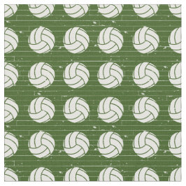 Tecido Padrão de Madeira de Voleibol Verde Florestal