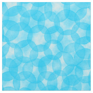Tecido Padrão de Manchas de Aquarela - Azul-Céu