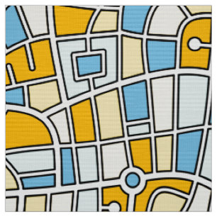 Tecido Padrão de Mapa 030520 - Cores 04