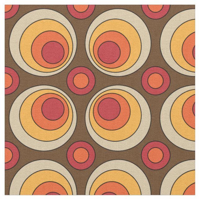 Tecido Padrão de Mod de Vintagem Retroativa (Detalhe)