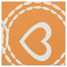 Padrão de Monograma e Corações Brilhantes