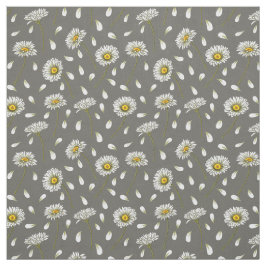 Tecido Padrão de música do Daisies