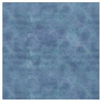 Tecido Padrão de Nuvens de Abstrato de Aquarela Azul