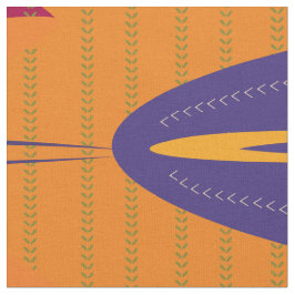 Tecido Padrão de paleta tropical quente de abstrato