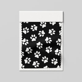 Tecido Padrão De Patas, Patas Cachorros, Patas Brancas