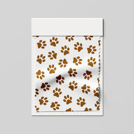Tecido Padrão De Patas, Patas De Cachorro, Patas Douradas