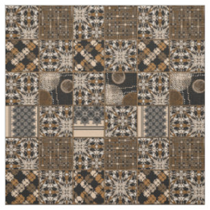 Tecido Padrão de patchwork russo