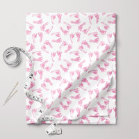 Padrão de Pegada de Bebê Rosa