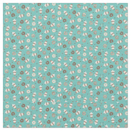 Tecido Padrão de Rosquinha borrifada de café