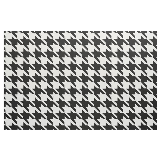Tecido Padrão de som preto e branco (Fat Quarter)