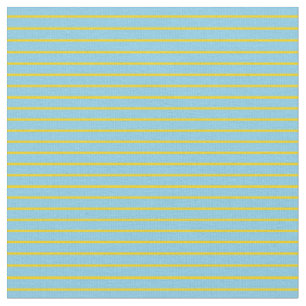 Tecido Padrão de Stripes Azul e Amarelo do Céu