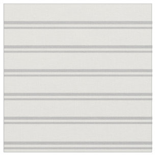 Tecido Padrão de Stripes de cinza e Creme de Casa