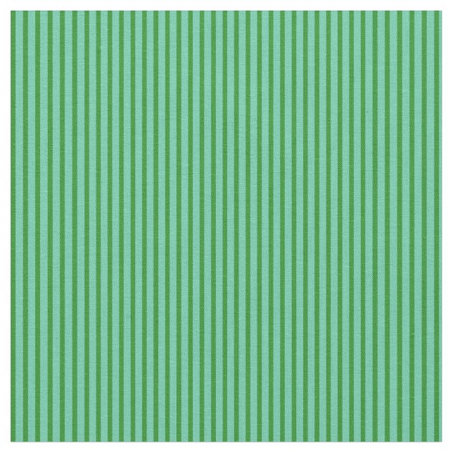 Tecido Padrão de Stripes de Floresta Verde e Aquamarina (Detalhe)