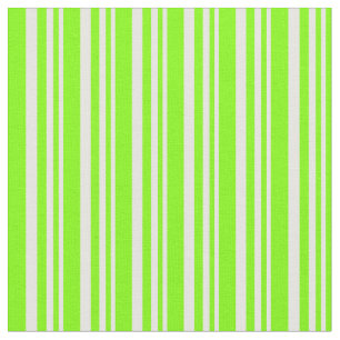 Tecido Padrão de Stripes de Mint Cream e Chartreuse