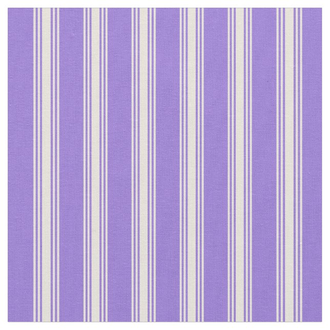 Tecido Padrão de Stripes de Púrpura e bege (Detalhe)