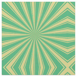 Tecido Padrão de Sun Ray Modern Mint