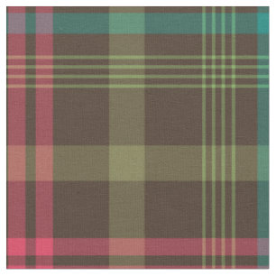 Tecido padrão de tartan de xadrez