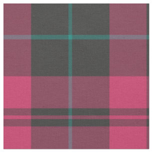 Tecido padrão de tartan de xadrez