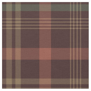Tecido Padrão de tartan de xadrez de Ação de Graças