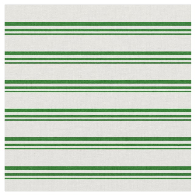 Tecido Padrão de Verde Escuro e Creme de Casa (Detalhe)