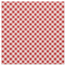 Tecido Padrão de Verificação de Buffalo Vermelho e Xadrez
