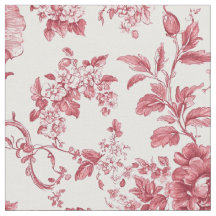 Padrão de videira floral rosa profundo
