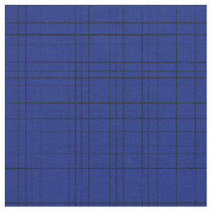 Tecido Padrão de xadrez azul
