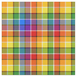 Tecido Padrão de Xadrez Brilhante