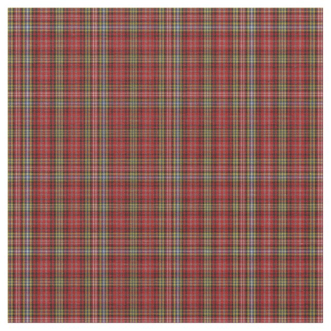 Tecido Padrão de Xadrez Clan Ogilvy Tartan (Detalhe)