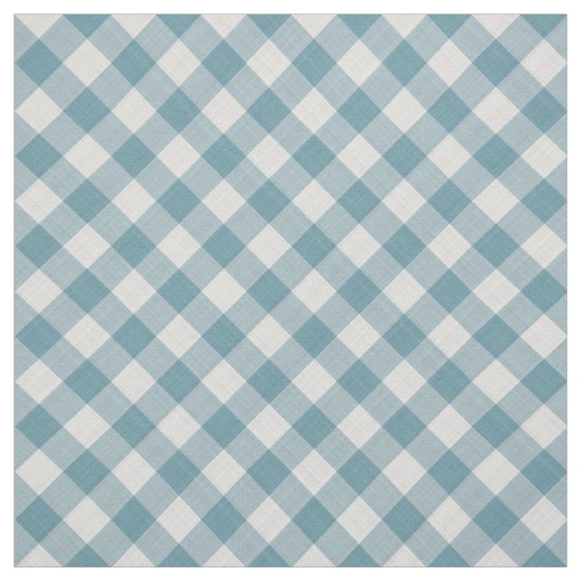 Tecido Padrão de Xadrez de algodão azul-claro (Modelo)
