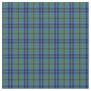 Tecido Padrão de Xadrez do Keith Clan Scottish Tartan