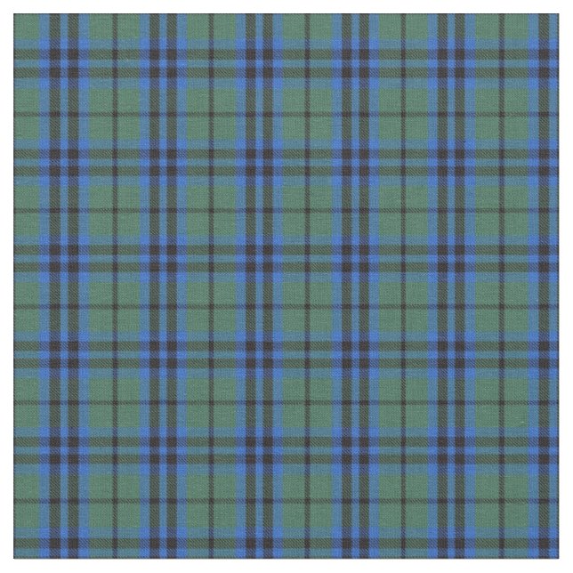 Tecido Padrão de Xadrez do Keith Clan Scottish Tartan (Detalhe)