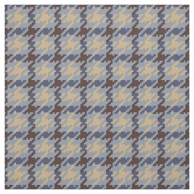 Tecido Padrão de xadrez houndstooth neutro de moda de ten (Modelo)