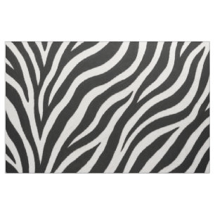 Tecido Padrão de Zebra da Moda Único e Elegante
