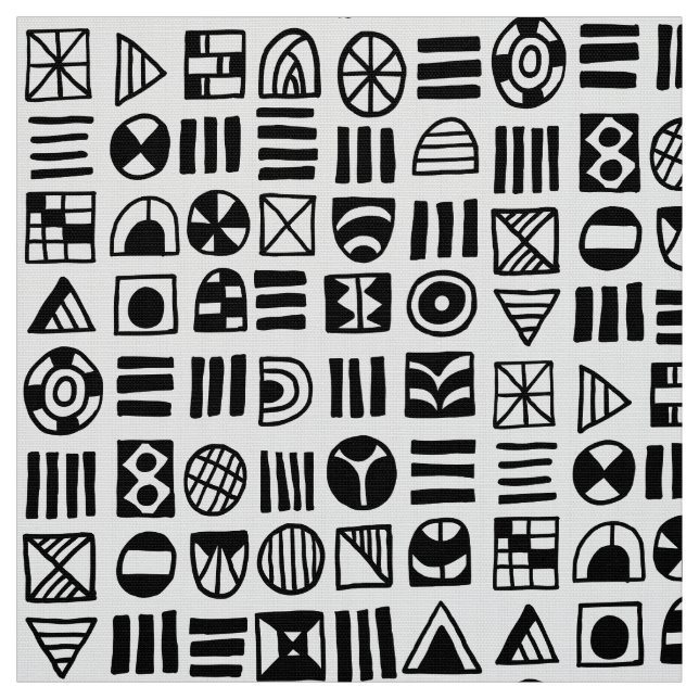 Tecido Padrão do Abstrato Shapes 060617 (Modelo)