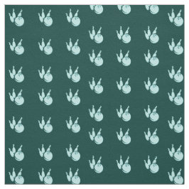 Tecido Padrão do conjunto de boliches teares