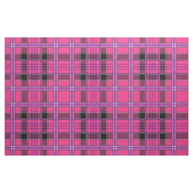 Tecido Padrão do Flannel Rosa (Fat Quarter)