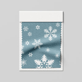 Tecido Padrão do Floco de Neve, Flocos de Neve Brancos, N