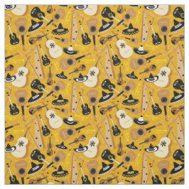 Tecido Padrão do Instrumento de Banda Mariachi