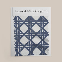 Tecido Padrão do marinho e Verão Branco Rattan Basketweav