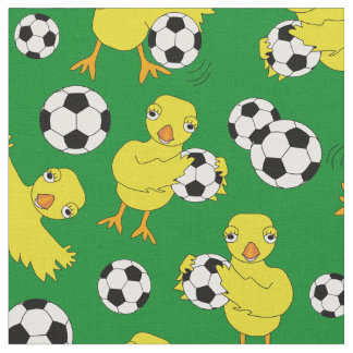 Tecido Padrão do Pintinho de futebol