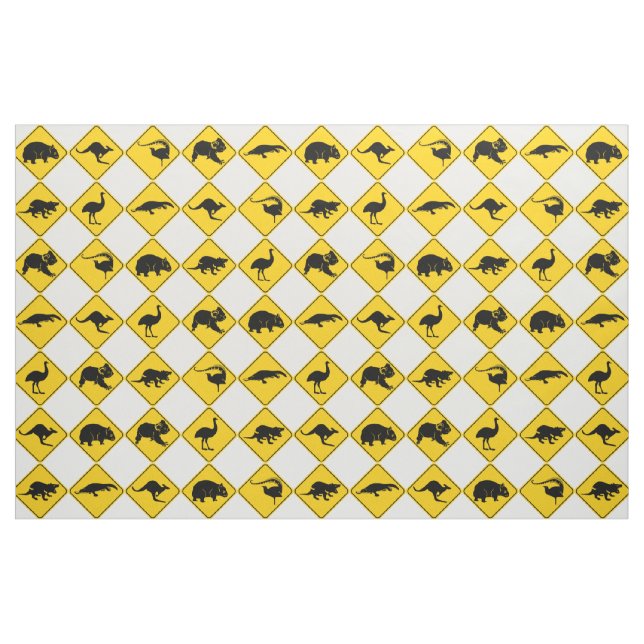 Tecido Padrão do Quadro de Controle de Sinal de Estrada A (Fat Quarter)